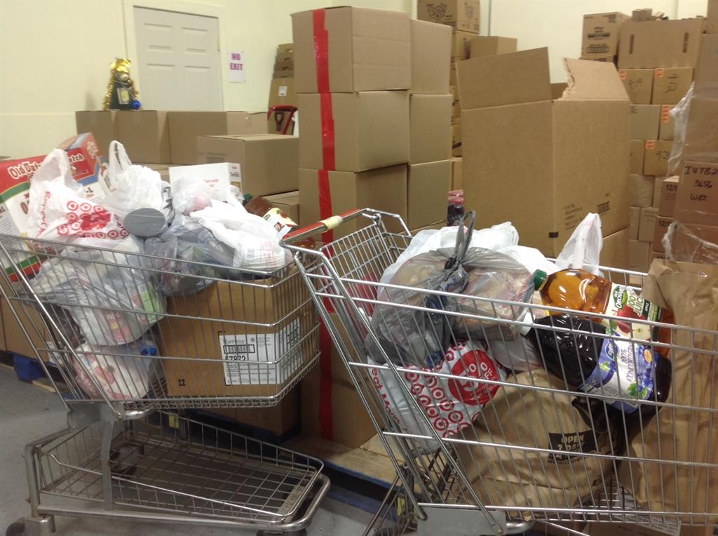 Consider organizing a food drive.